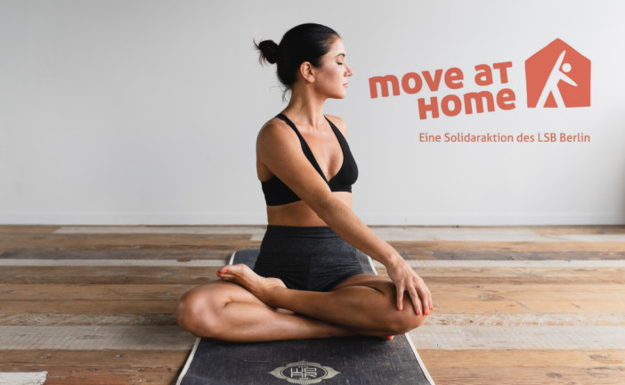 “Move at home” (muoviti a casa): il Landessportbund Berlin lancia un programma di fitness online